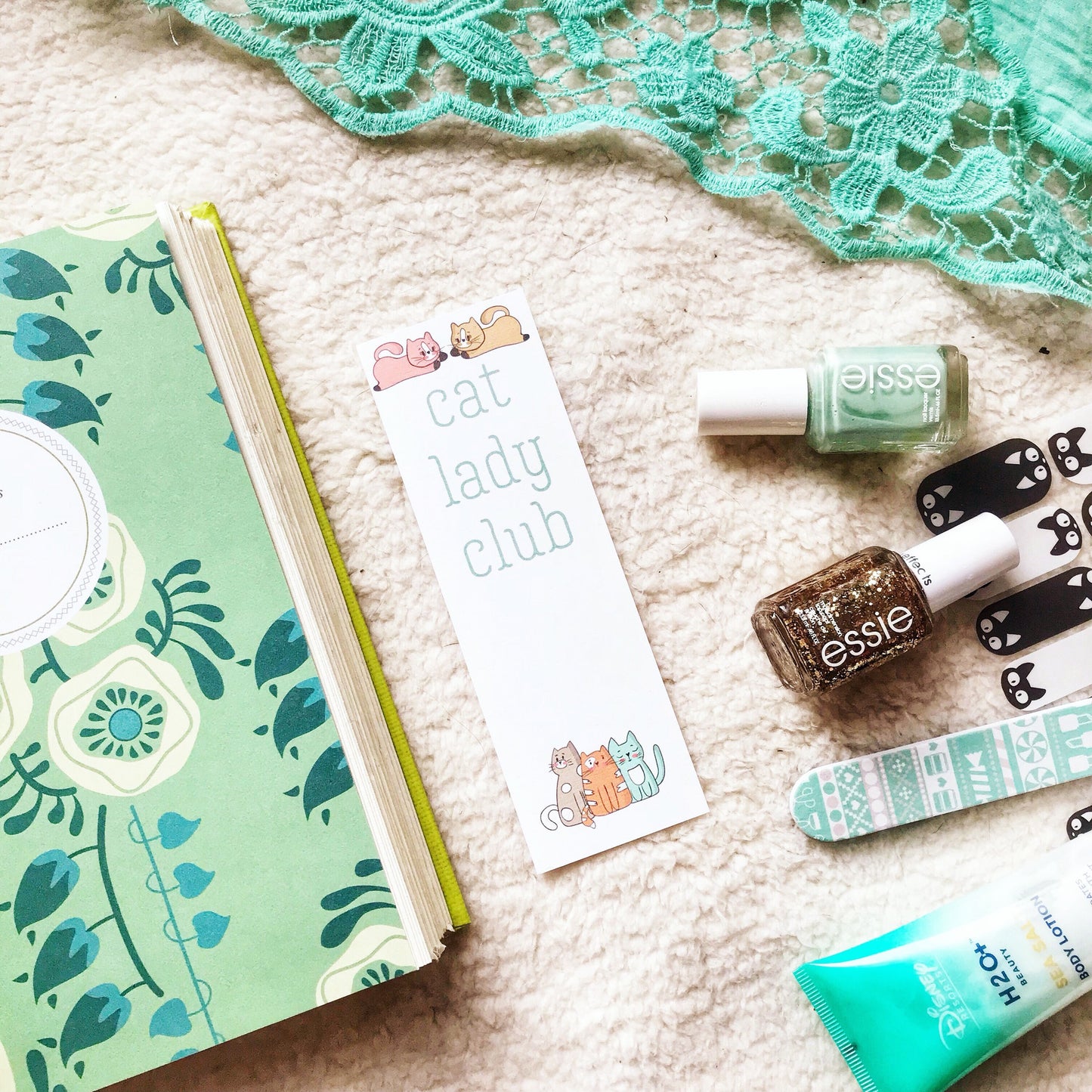 Cat Lady Club Bookmark
