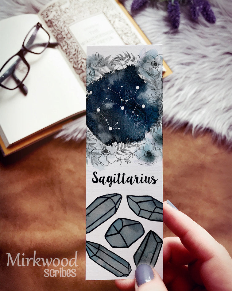 Sagittarius Zodiac Bookmark