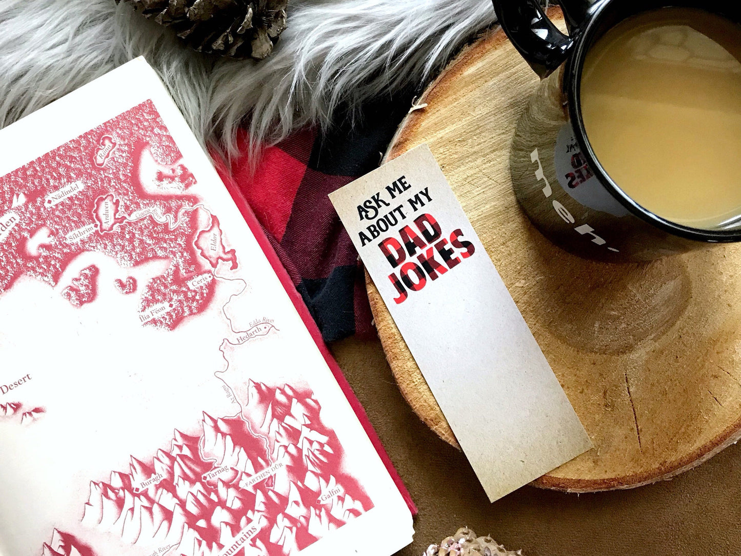 Ask Me About My Dad Jokes Bookmark