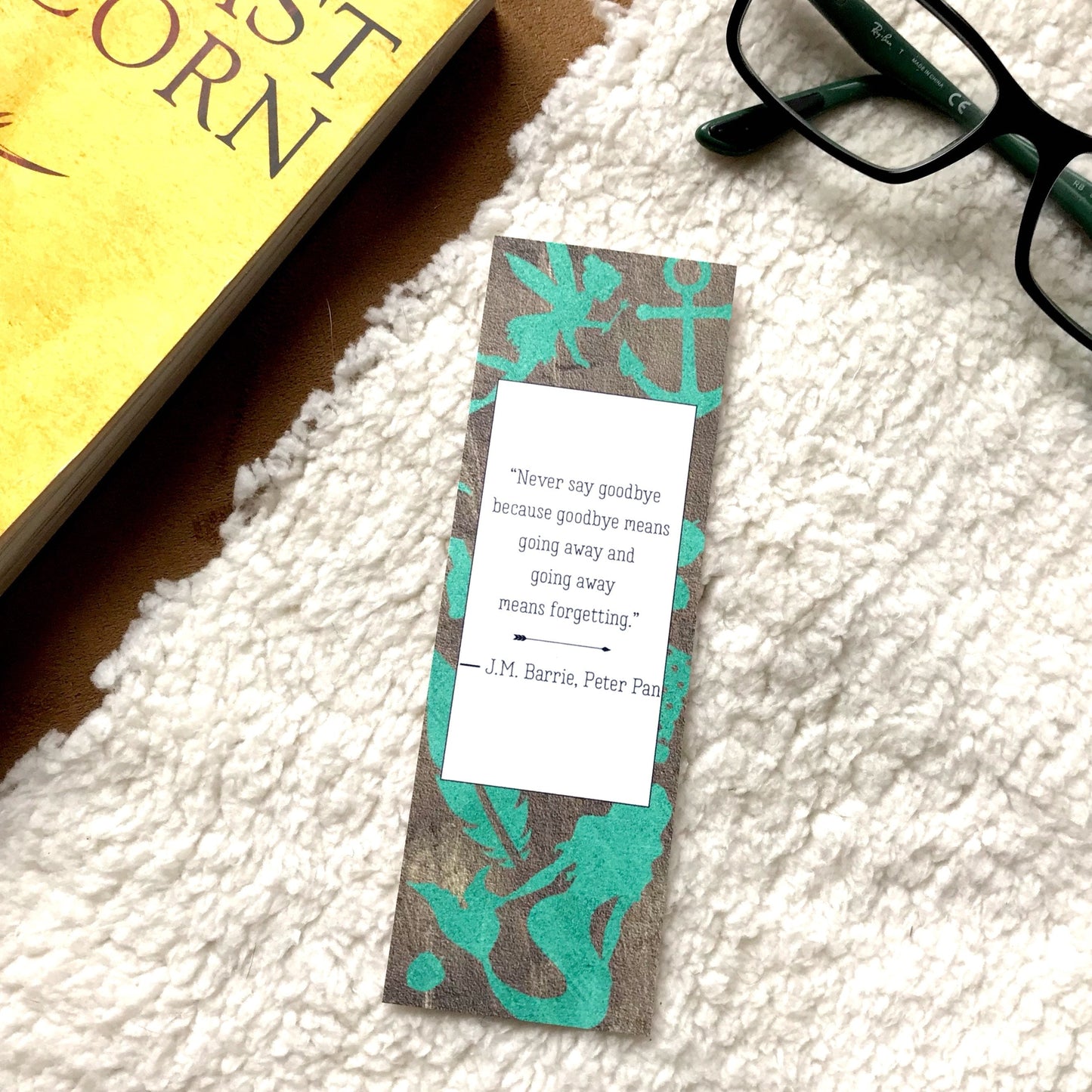 Printable Peter Pan Bookmarks Set