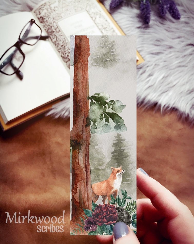 Woodland Fox Bookmark