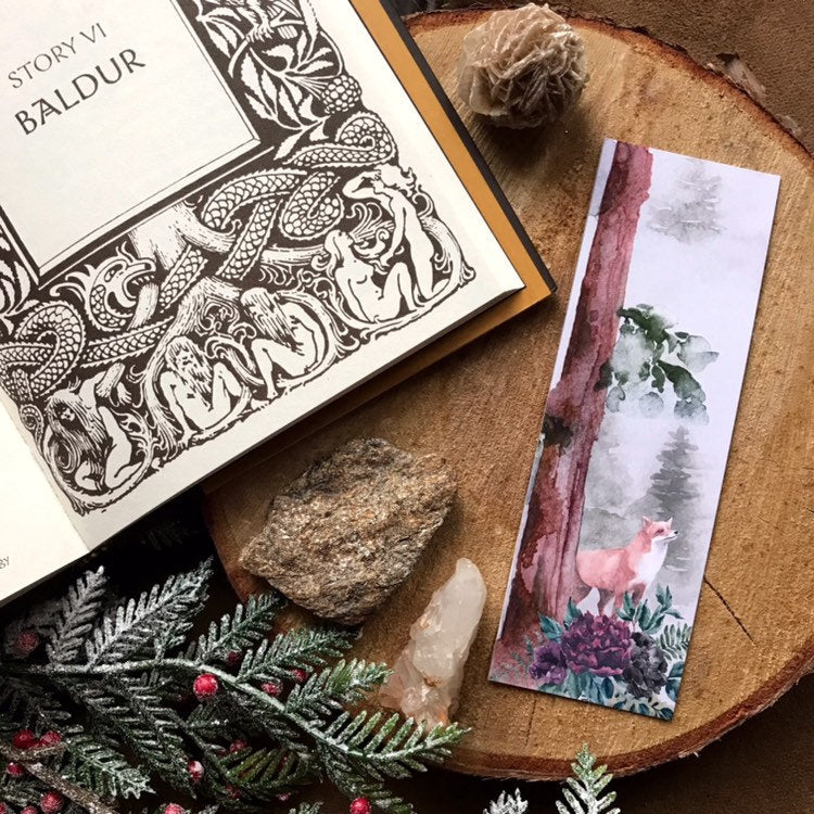 Woodland Fox Bookmark