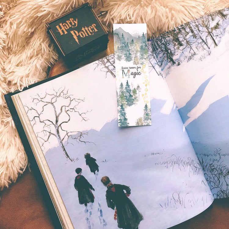 Fantasy Forest Leave Room for Magic Bookmark