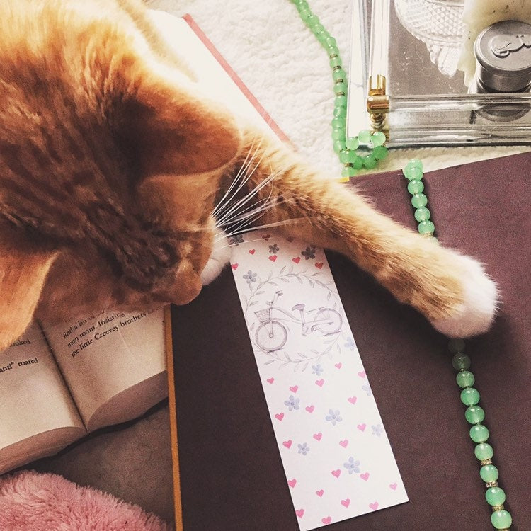 Printable French Baby Shower Bookmarks Set