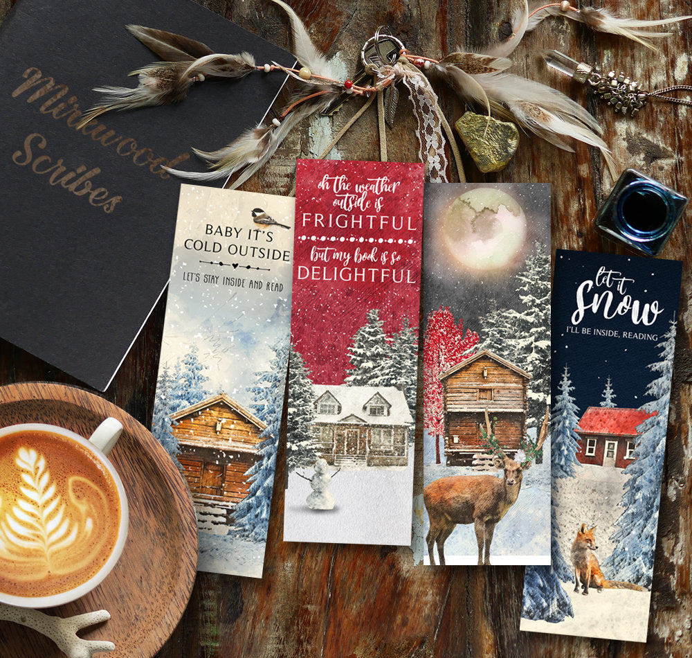 Christmas Snowman Bookmark