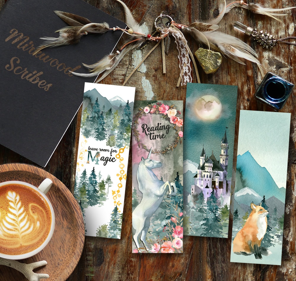 Fantasy Forest Leave Room for Magic Bookmark