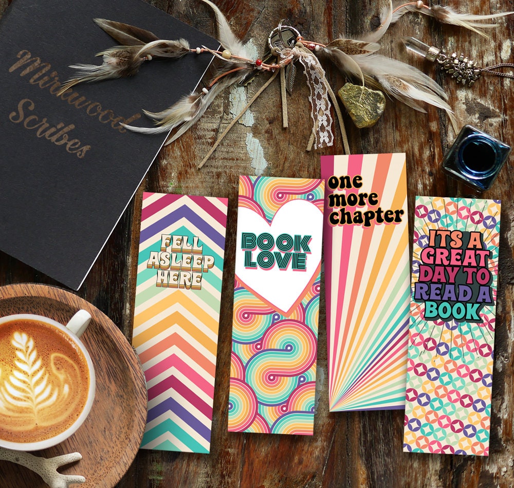 One More Chapter Rainbow Style Bookmark