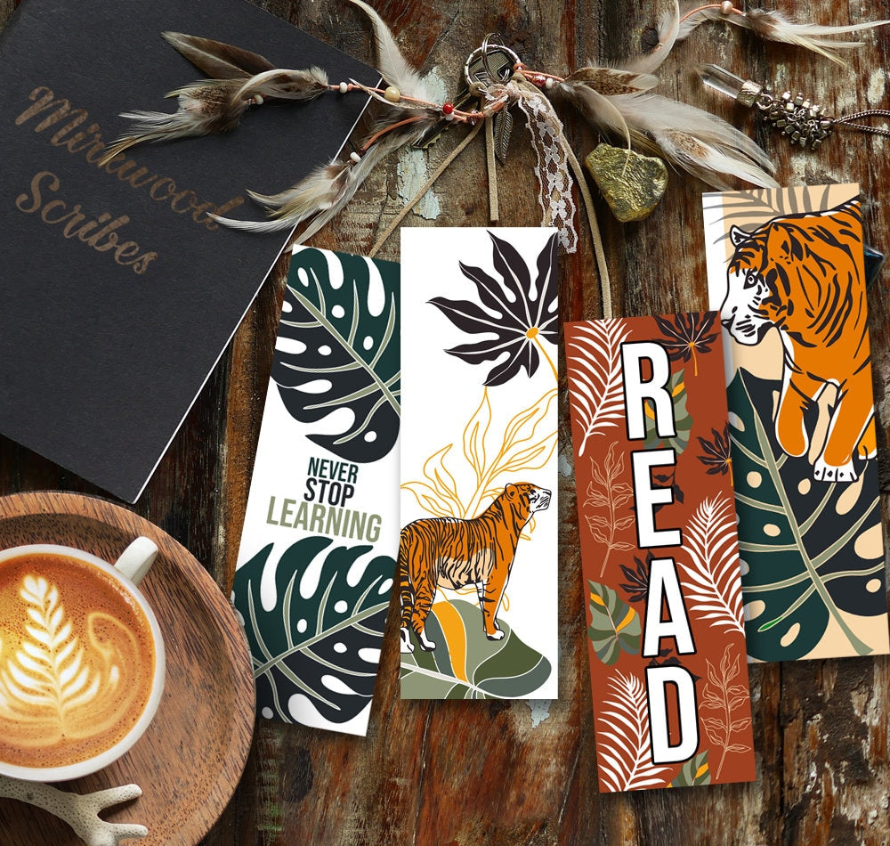 Jungle Tiger Bookmark