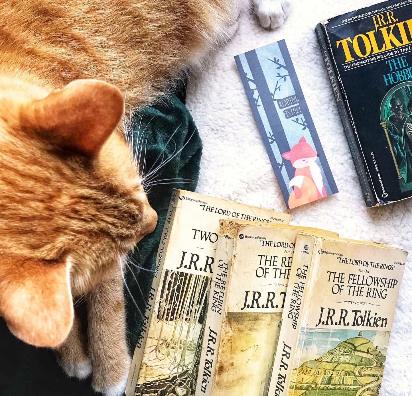 Reading is Foxy Bookmark