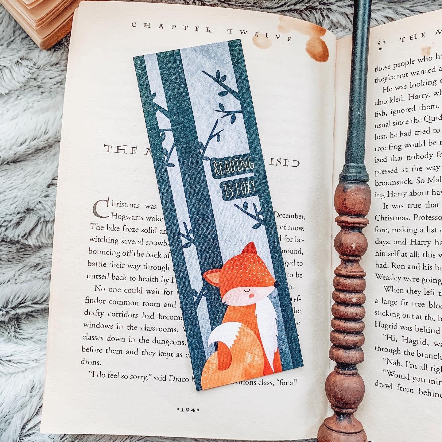Reading is Foxy Bookmark