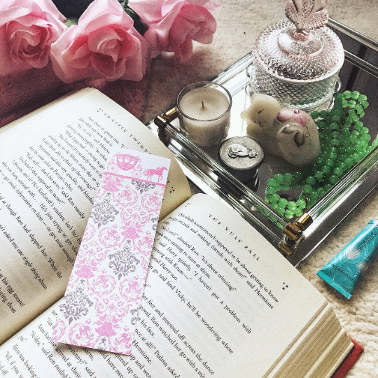 Printable Fairytale Princess Party Favors Bookmarks Set