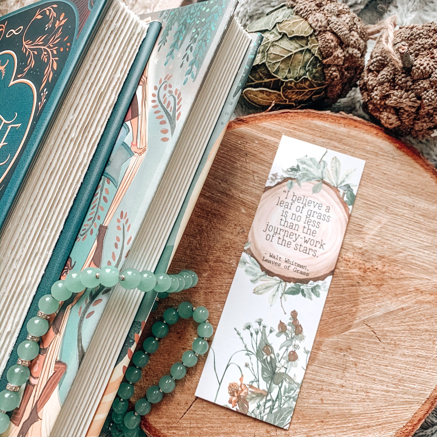 Walt Whitman Leaves of Grass Printable Bookmarks Set