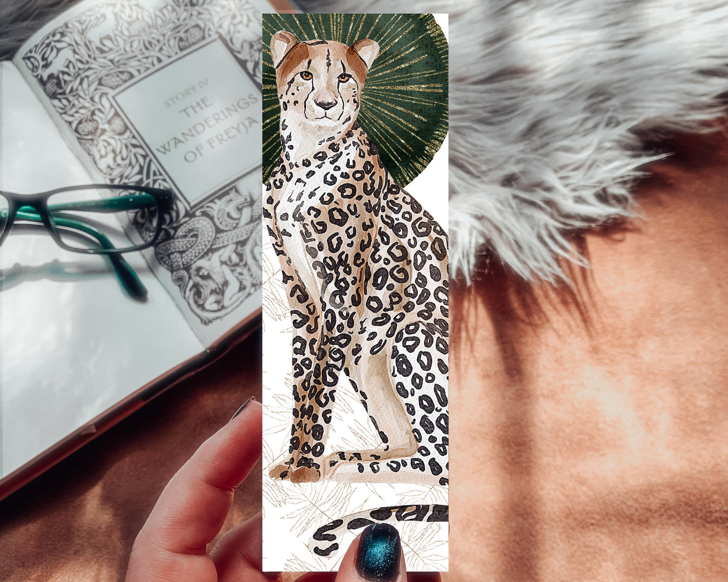 Leopard Bookmark