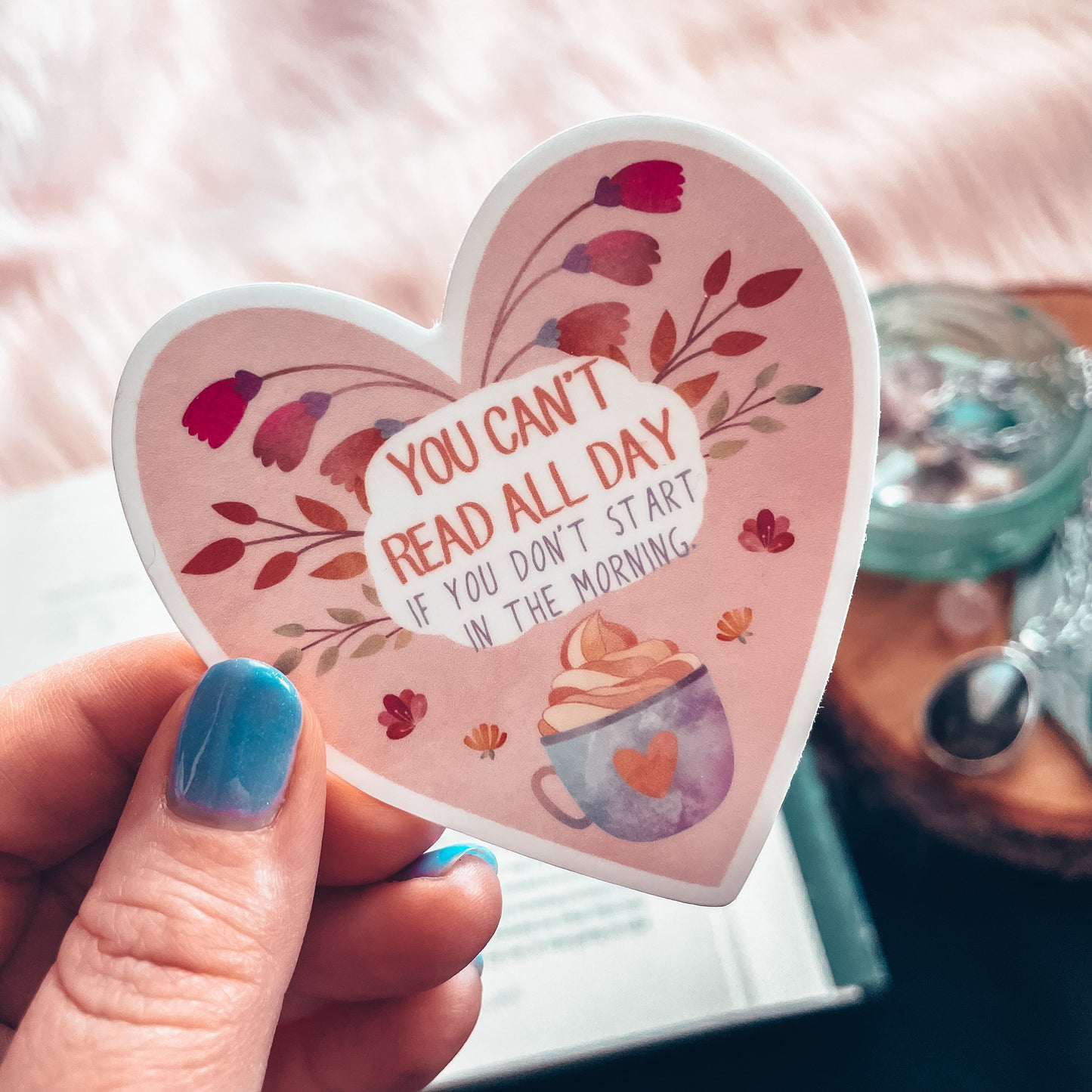 Book Lover Vinyl Sticker