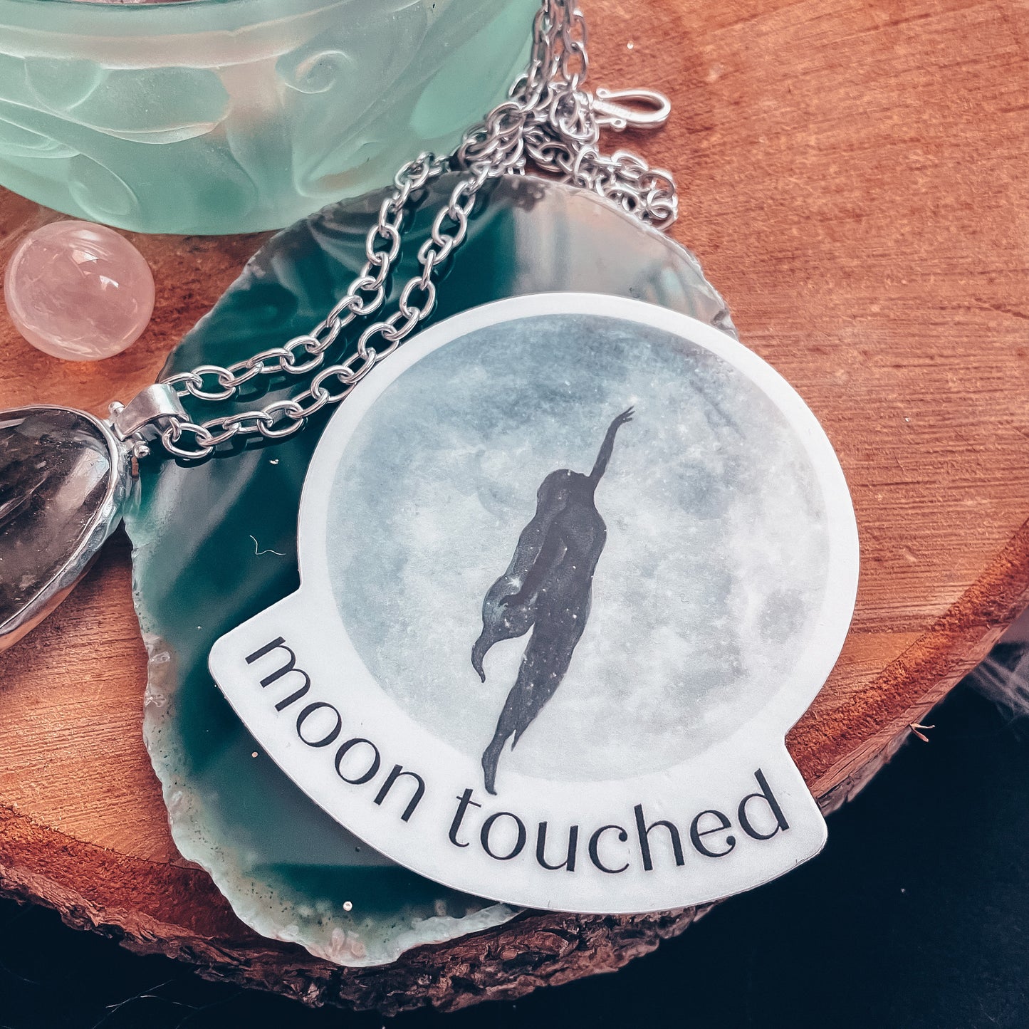 Full Moon Vinyl Sticker