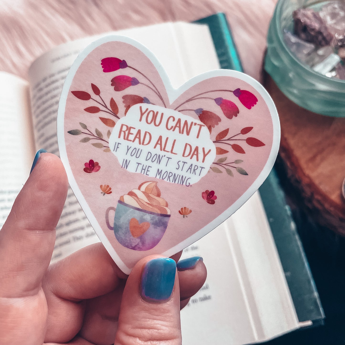 Book Lover Vinyl Sticker