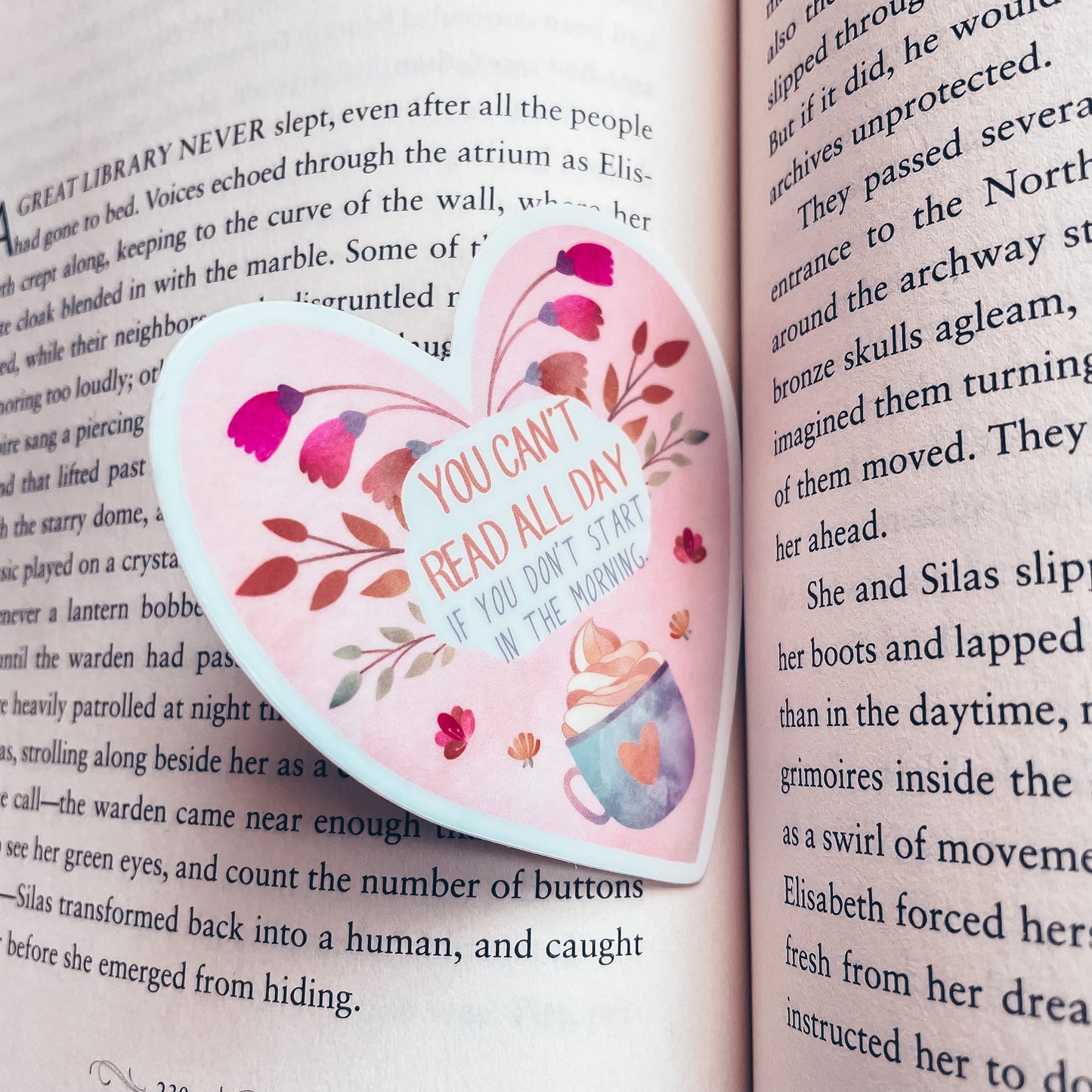 Book Lover Vinyl Sticker