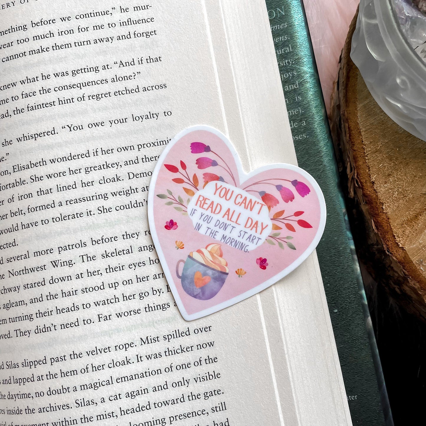Book Lover Vinyl Sticker