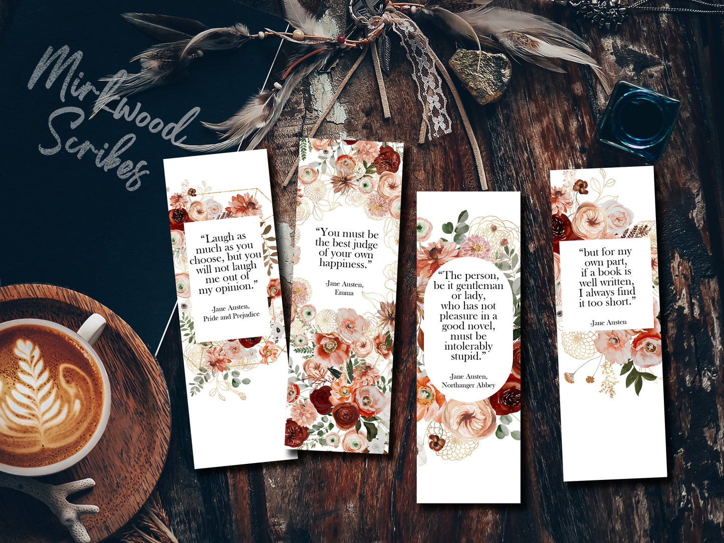 Jane Austen Emma Quote Bookmark