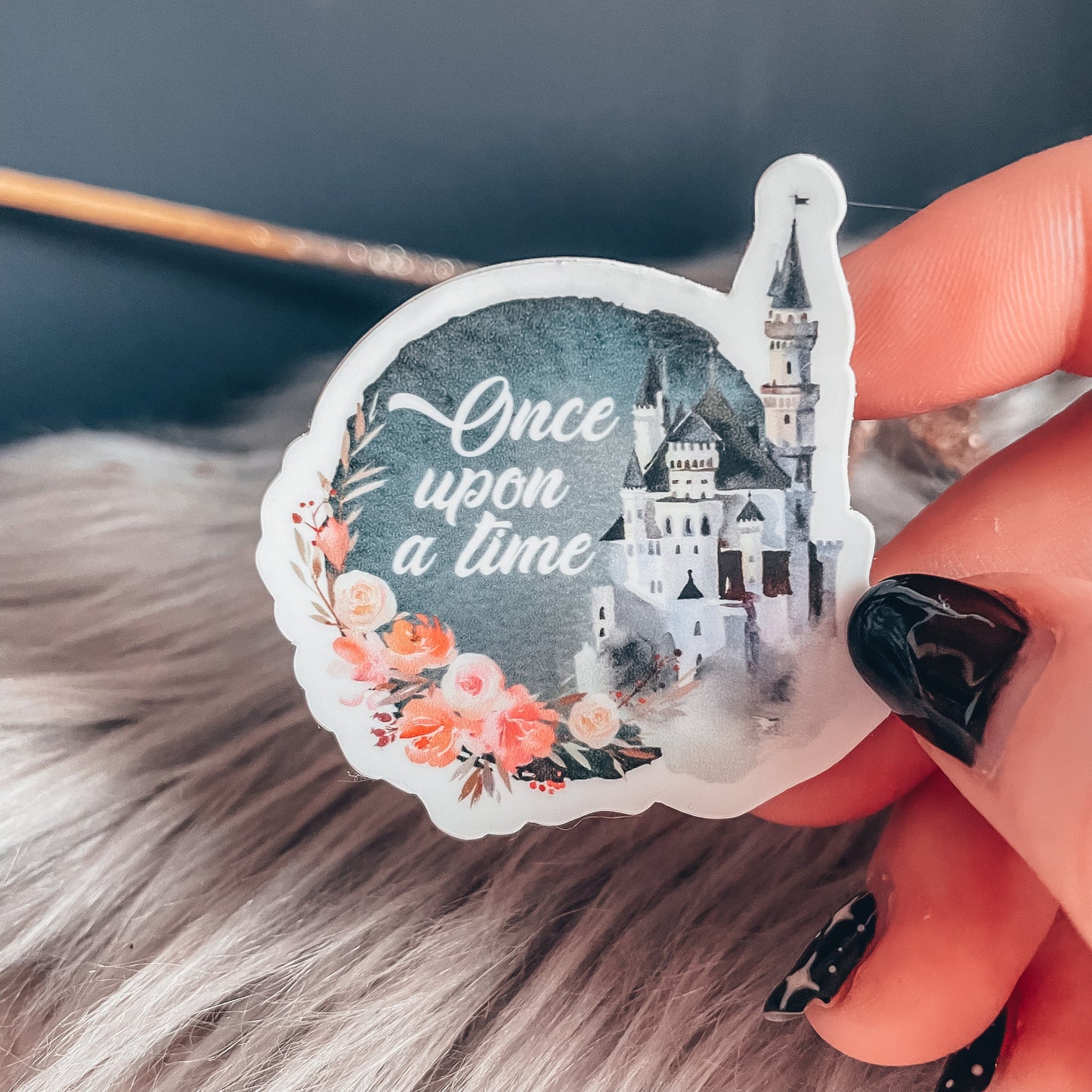 Fairytale Castle Vinyl Sticker
