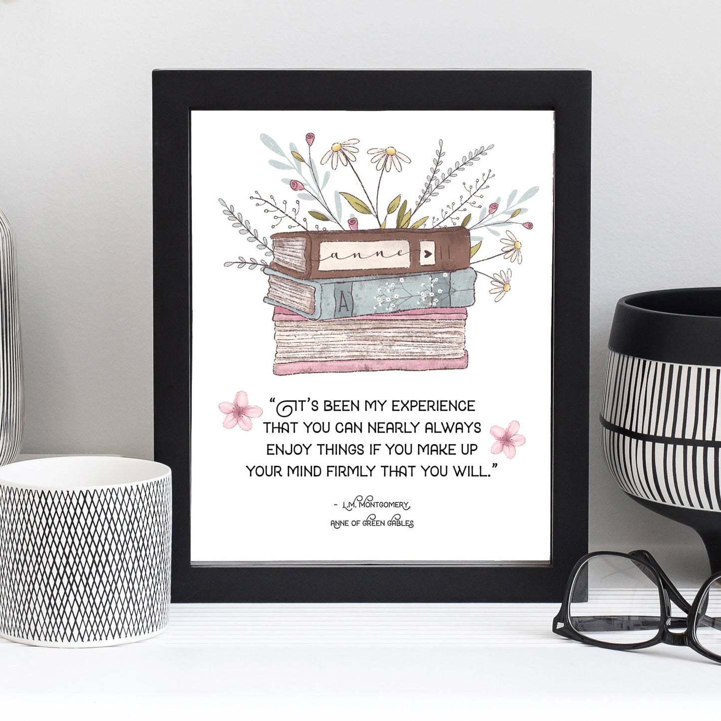 Anne of Green Gables Bookish Art Print