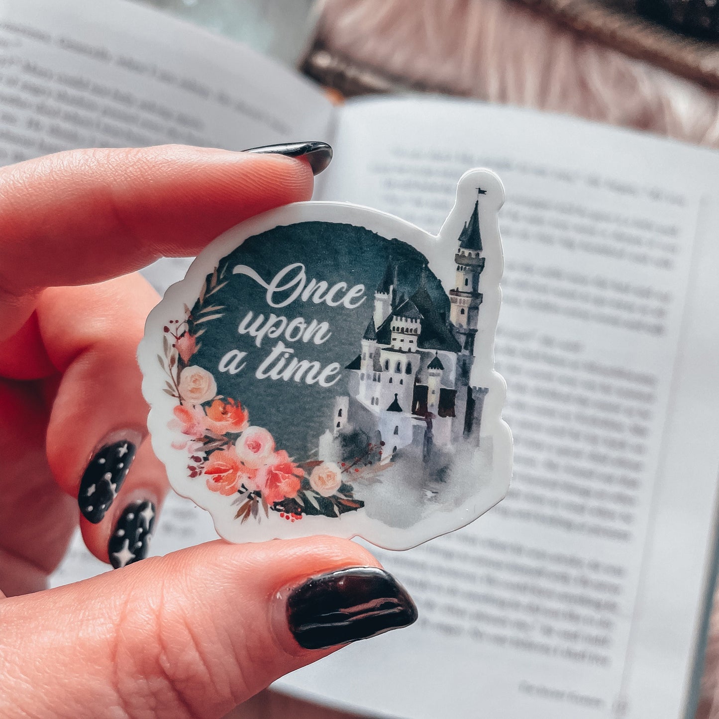 Fairytale Castle Vinyl Sticker