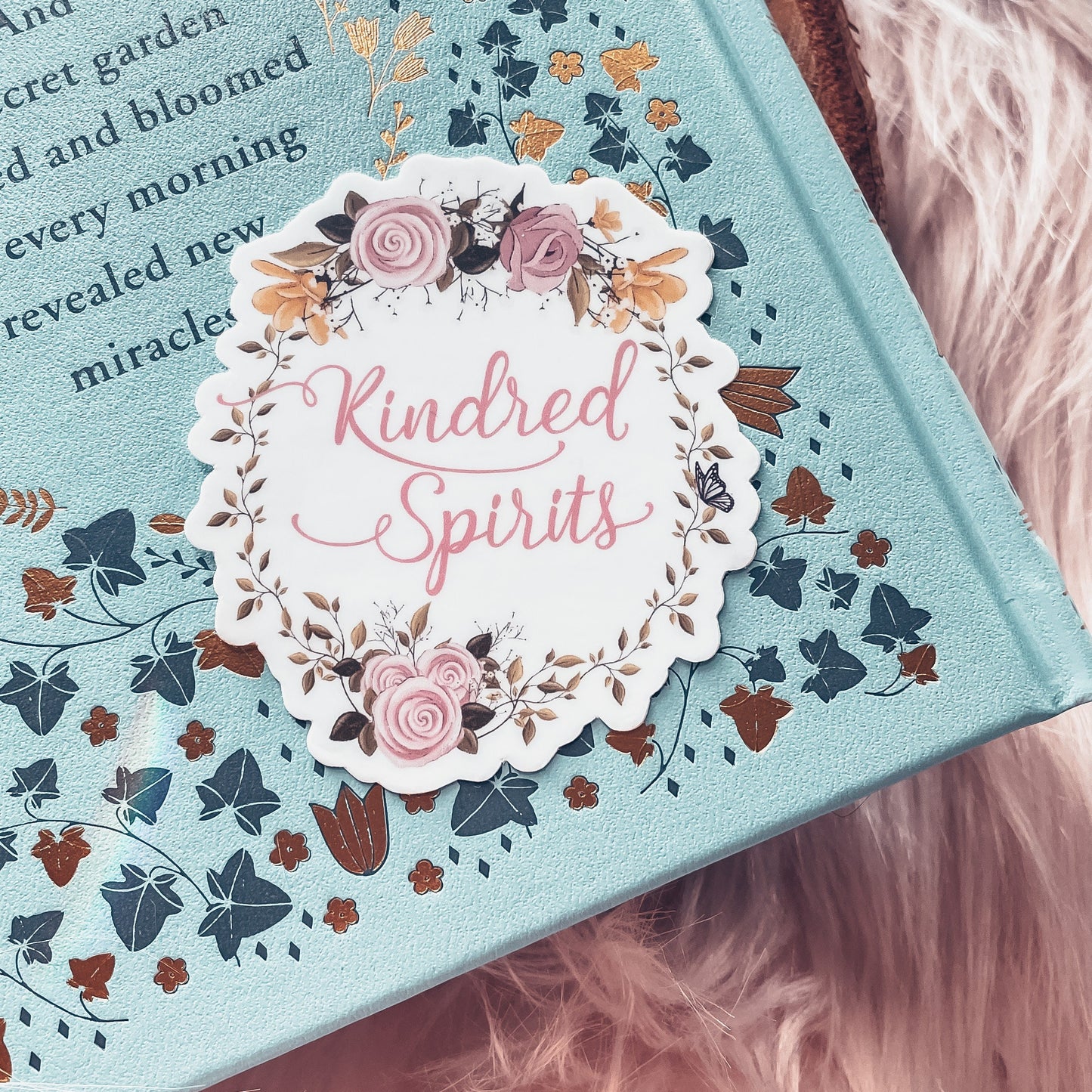 Anne of Green Gables Kindred Spirits Watercolor Sticker