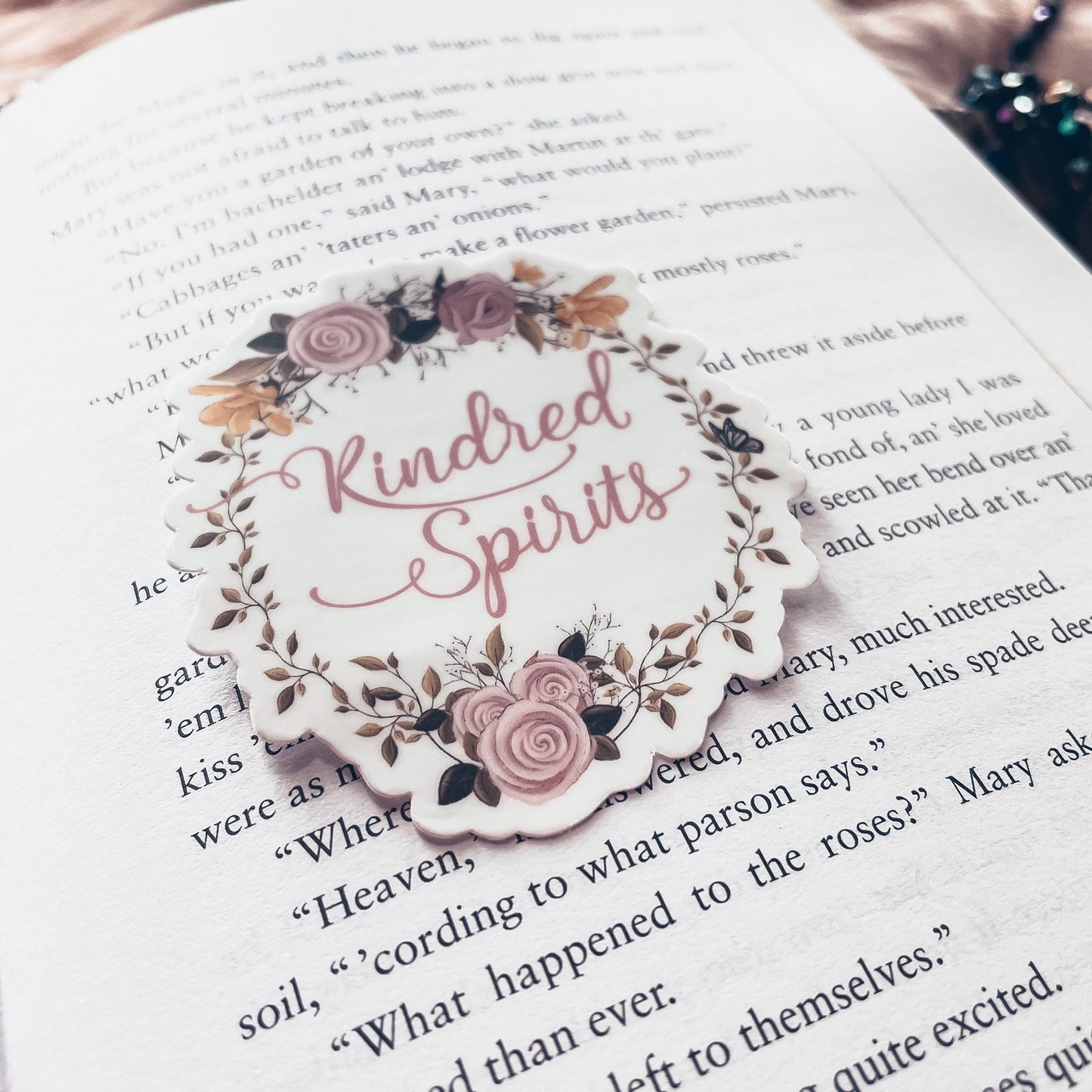 Anne of Green Gables Kindred Spirits Watercolor Sticker