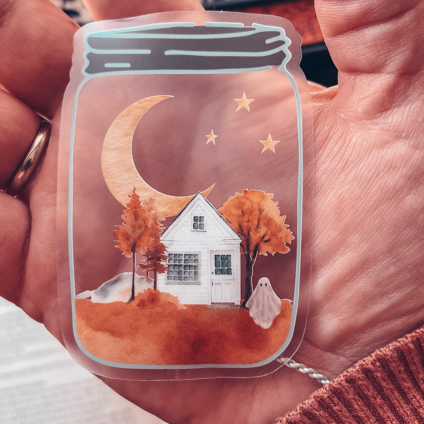 Spooky Fall Vibes Sticker
