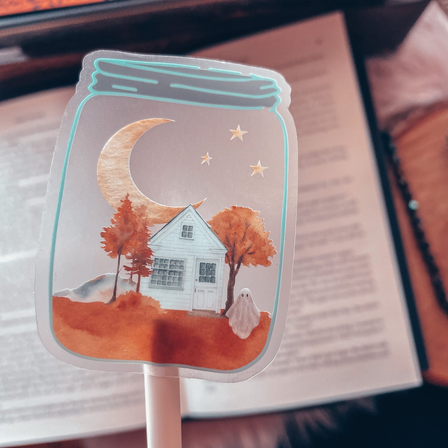 Spooky Fall Vibes Sticker
