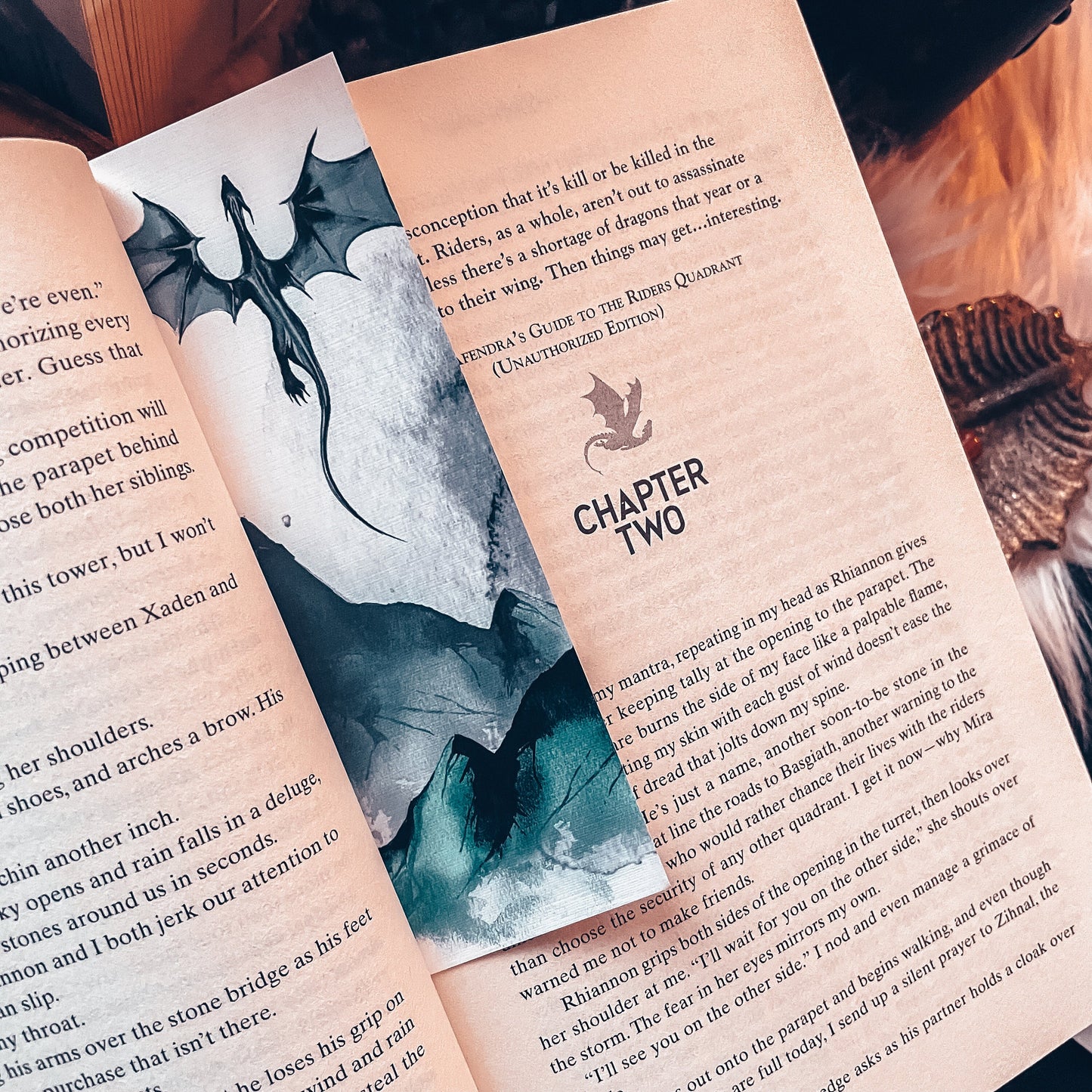 Printable Dragon Flight Bookmark Set