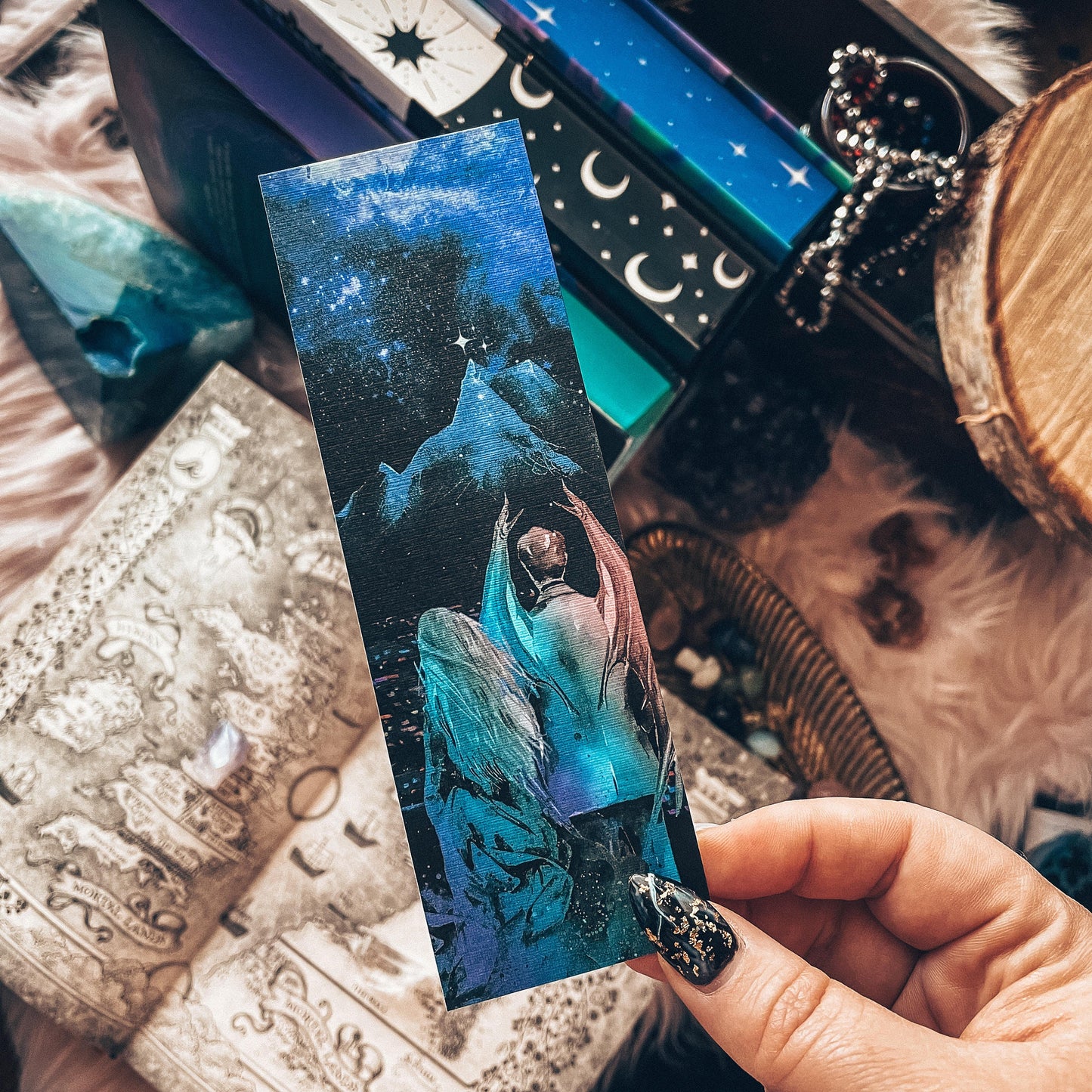 Printable ACOTAR Velaris Bookmarks Set