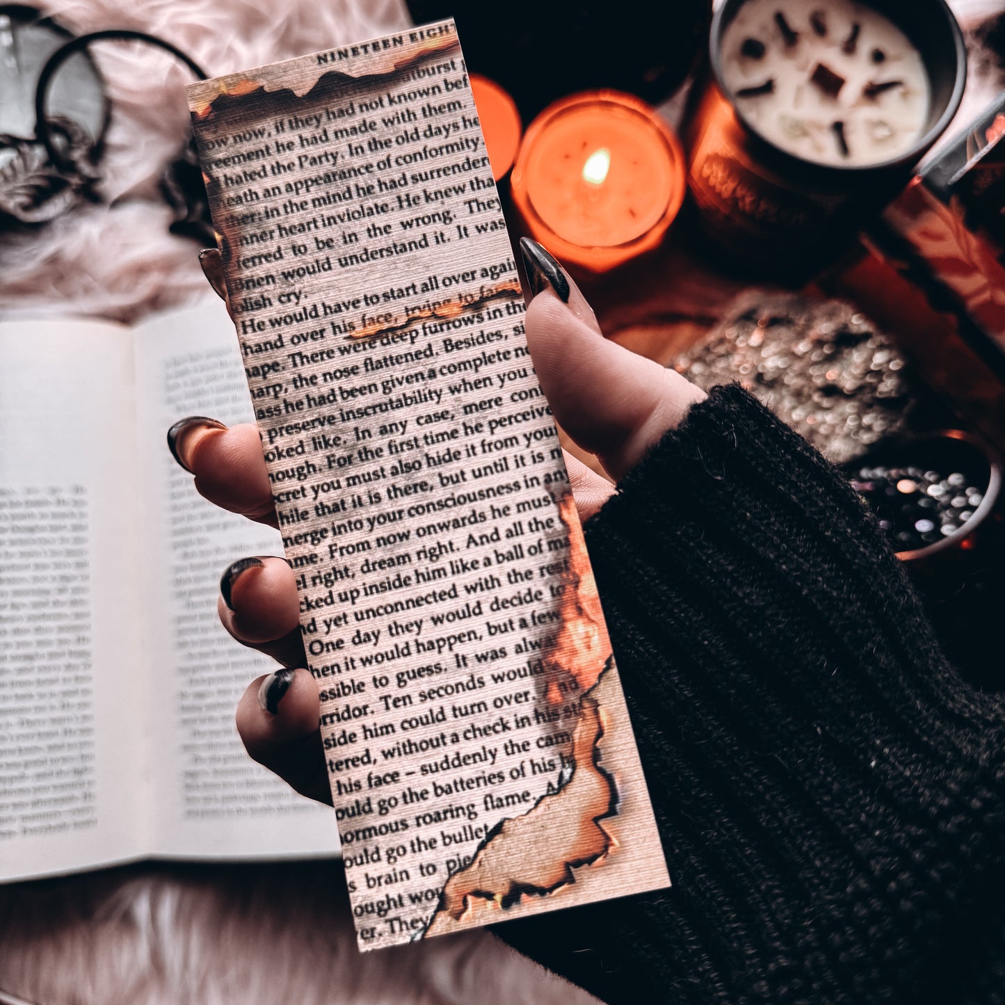 Anti Book-Burning Book Page Bookmark