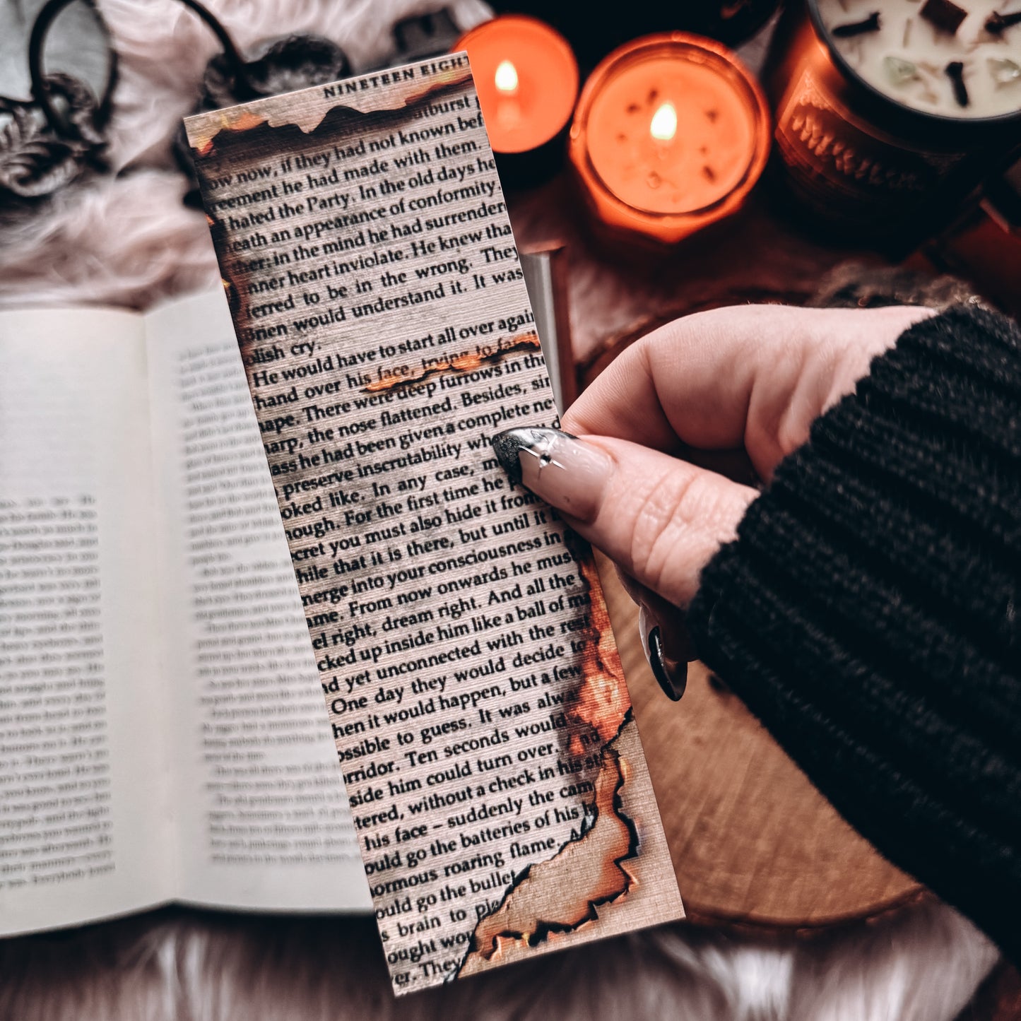 Anti Book-Burning Book Page Bookmark