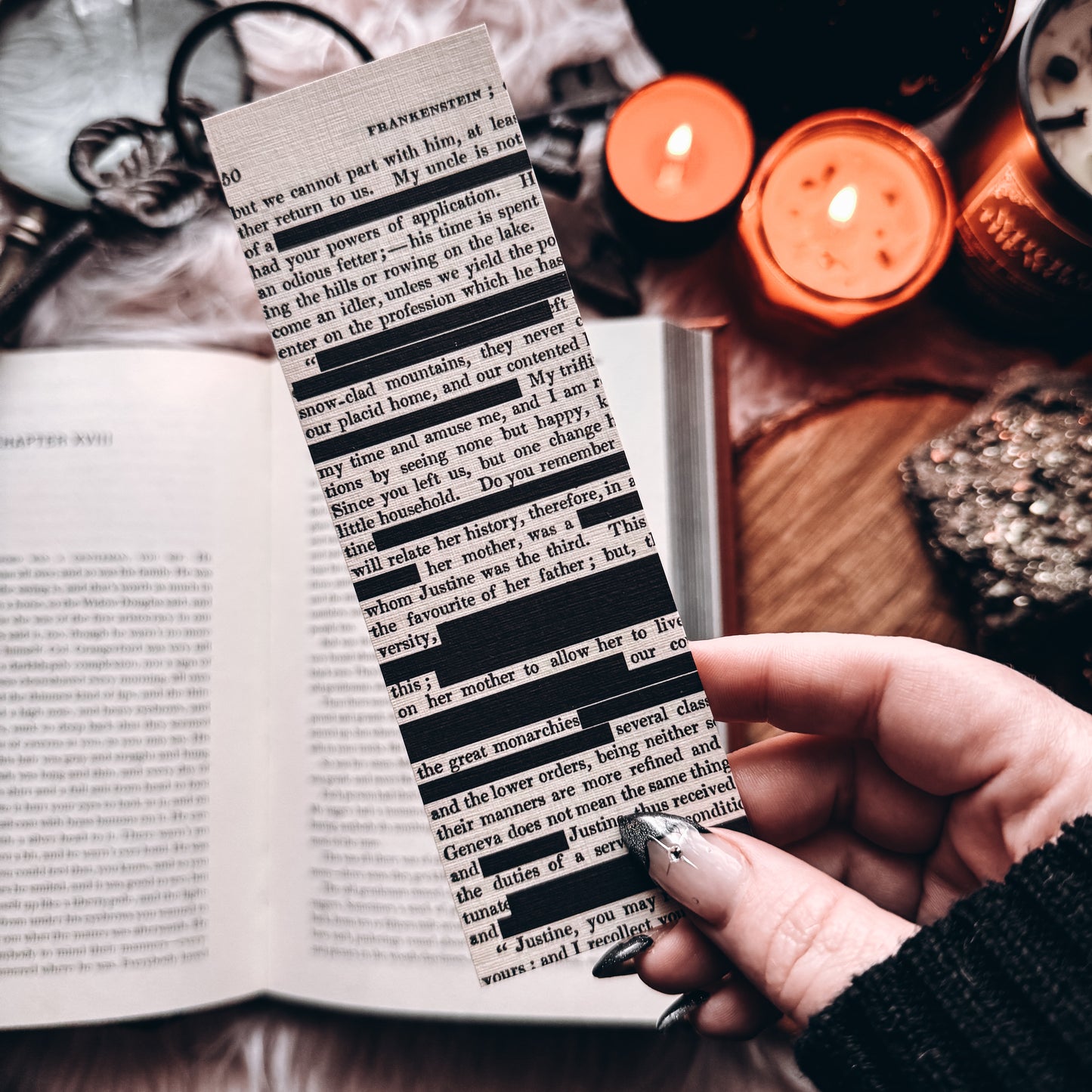 Redacted Book Page Banned Books Week Bookmark