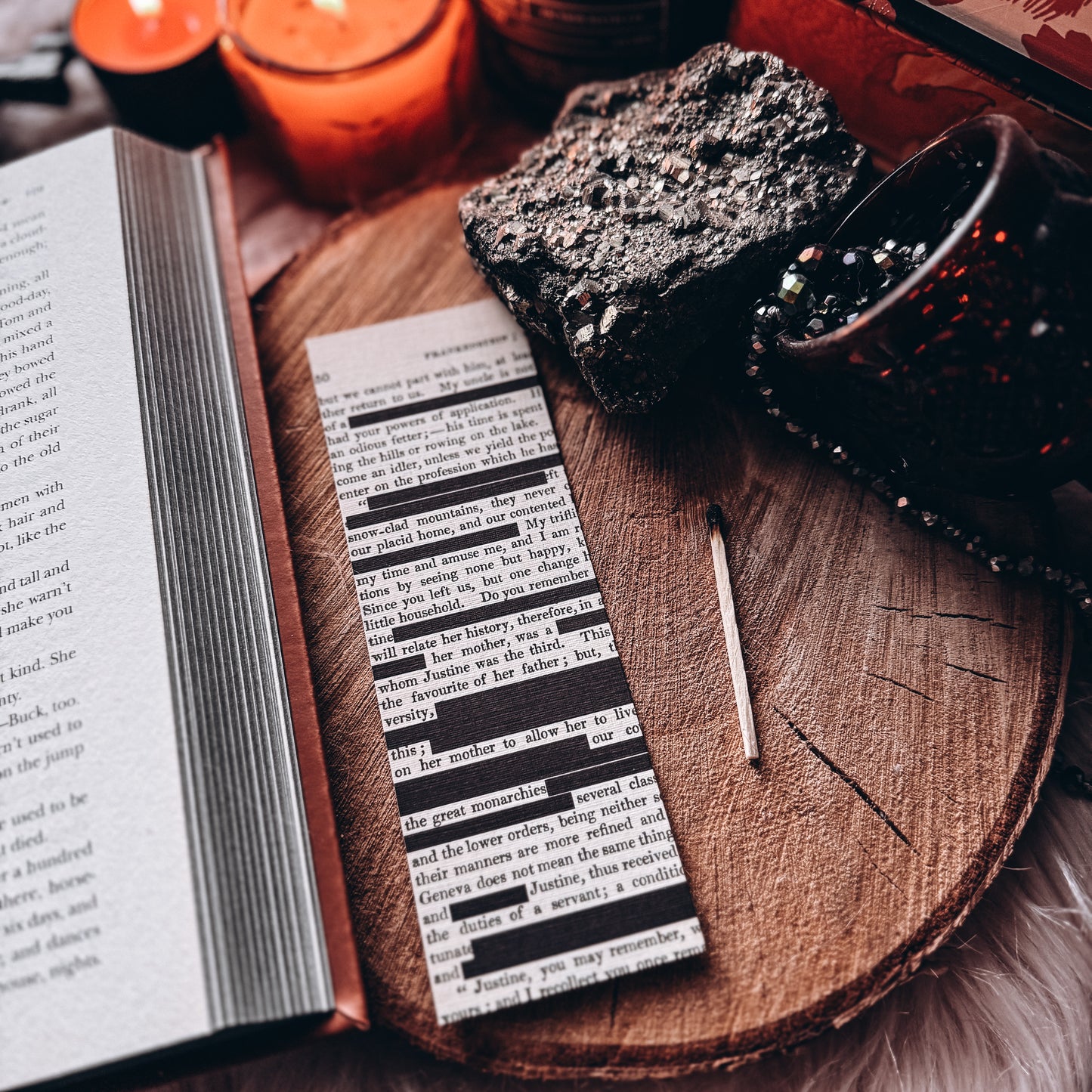Redacted Book Page Banned Books Week Bookmark