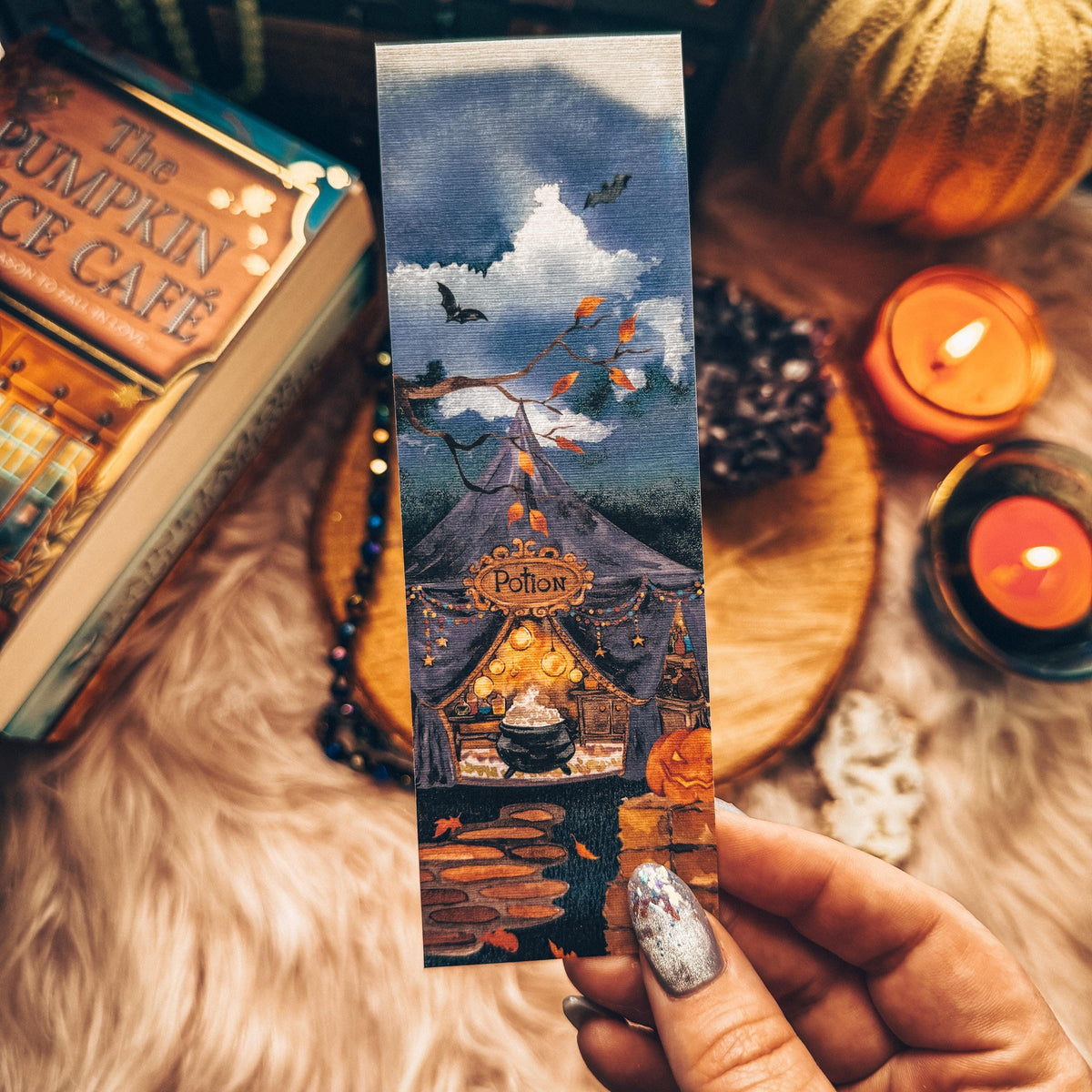 Halloween Carnival Printable Bookmarks, Creepy Circus Bookmarks, Hocus Pocus Retro Style Spooky Print at Home Reader Gift