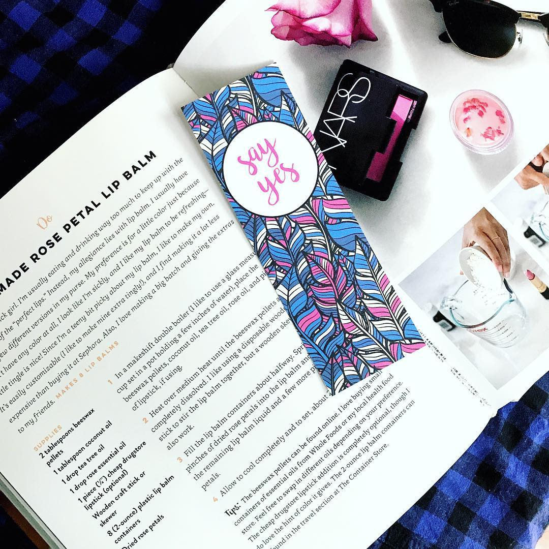 Say Yes, Positive Affirmation Bookmark