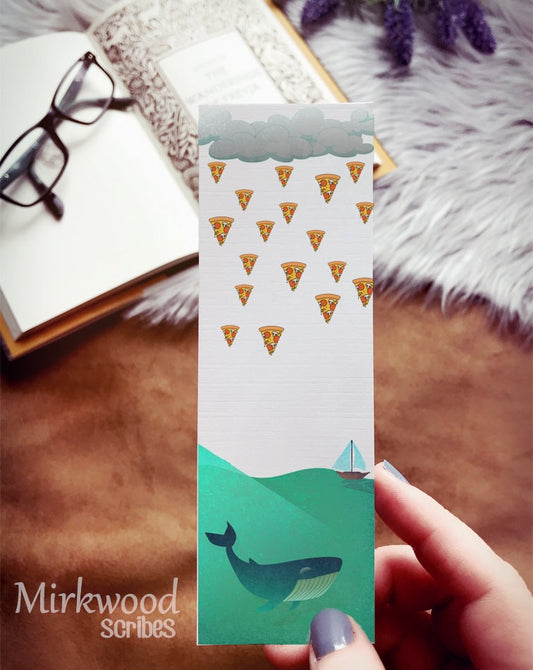 Pizza Whale Bookmark