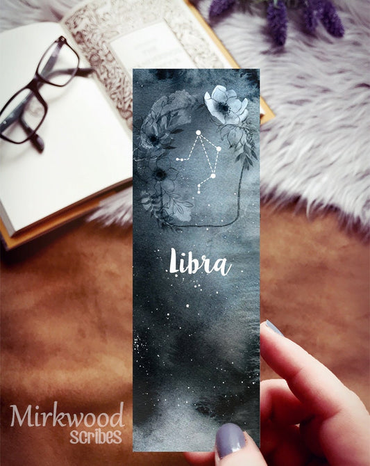 Libra Zodiac Bookmark
