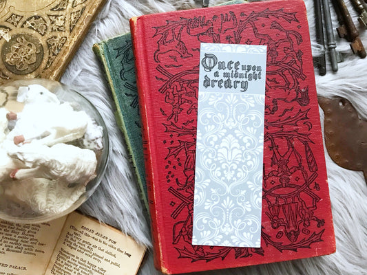 Once Upon A Midnight Dreary Bookmark, Edgar Allen Poe The Raven