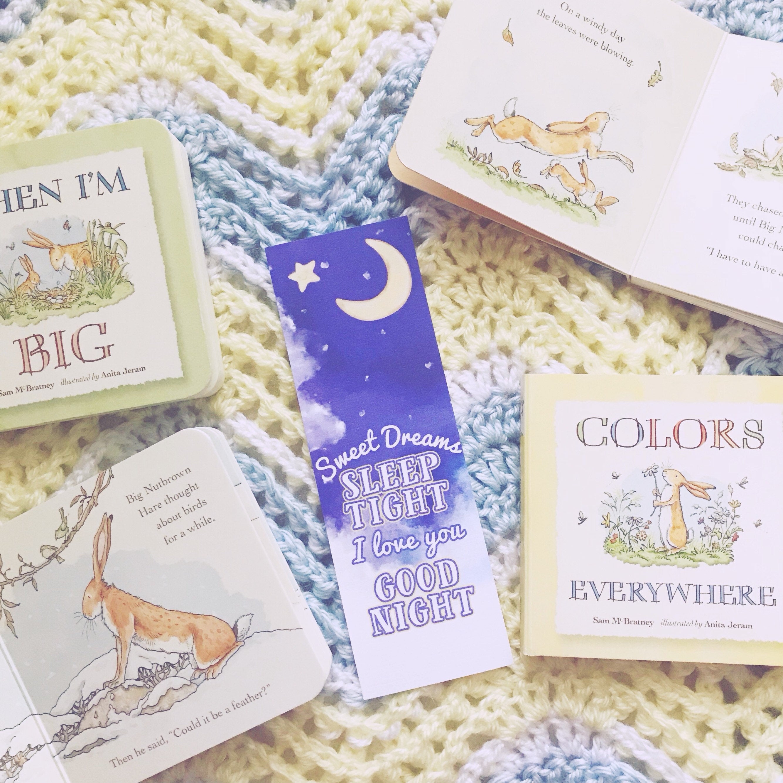 Sweet Dreams, Sleep Tight, I Love You, Goodnight! Baby Bookmark ...