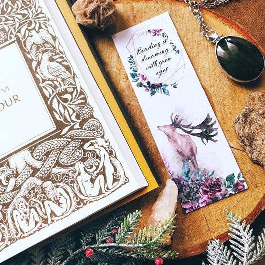 Magical Forest Deer and Fox Bookmark Bundle
