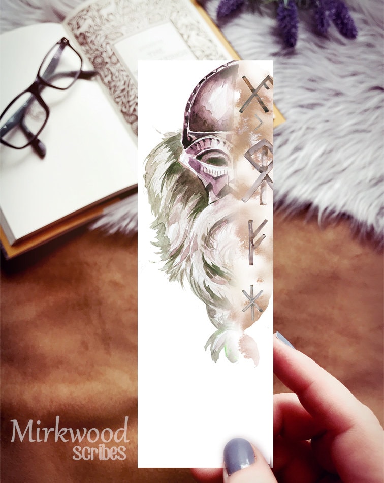 Viking Runic Bookmark