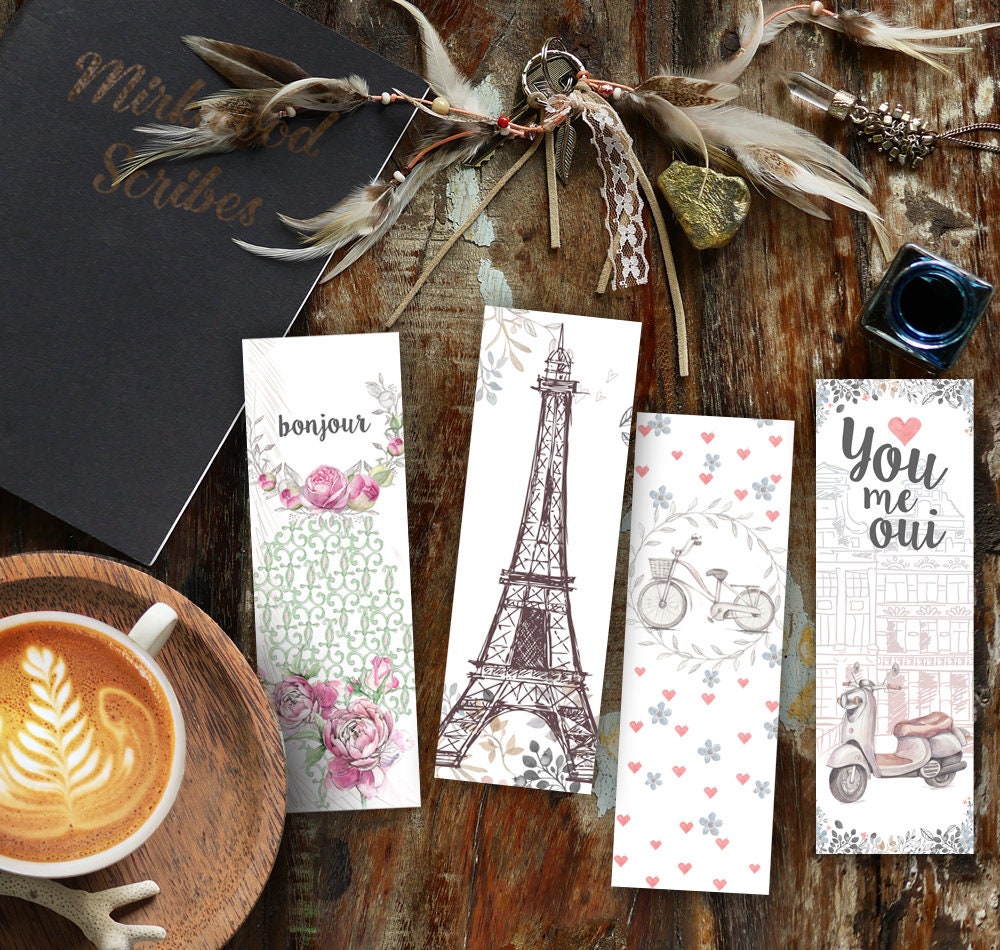 Eiffel Tower Bookmark