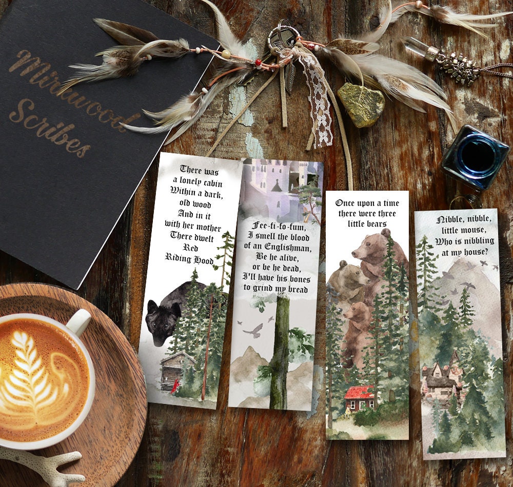 Three Little Bears Bookmark
