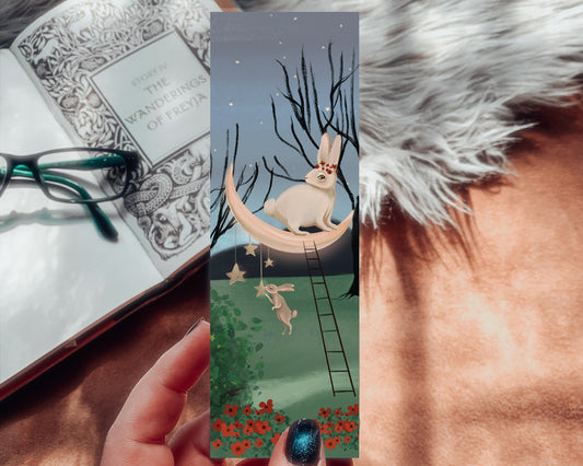 Enchanted Forest Bunny Bookmark