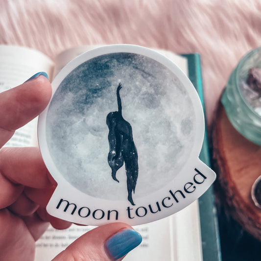 Full Moon Vinyl Sticker