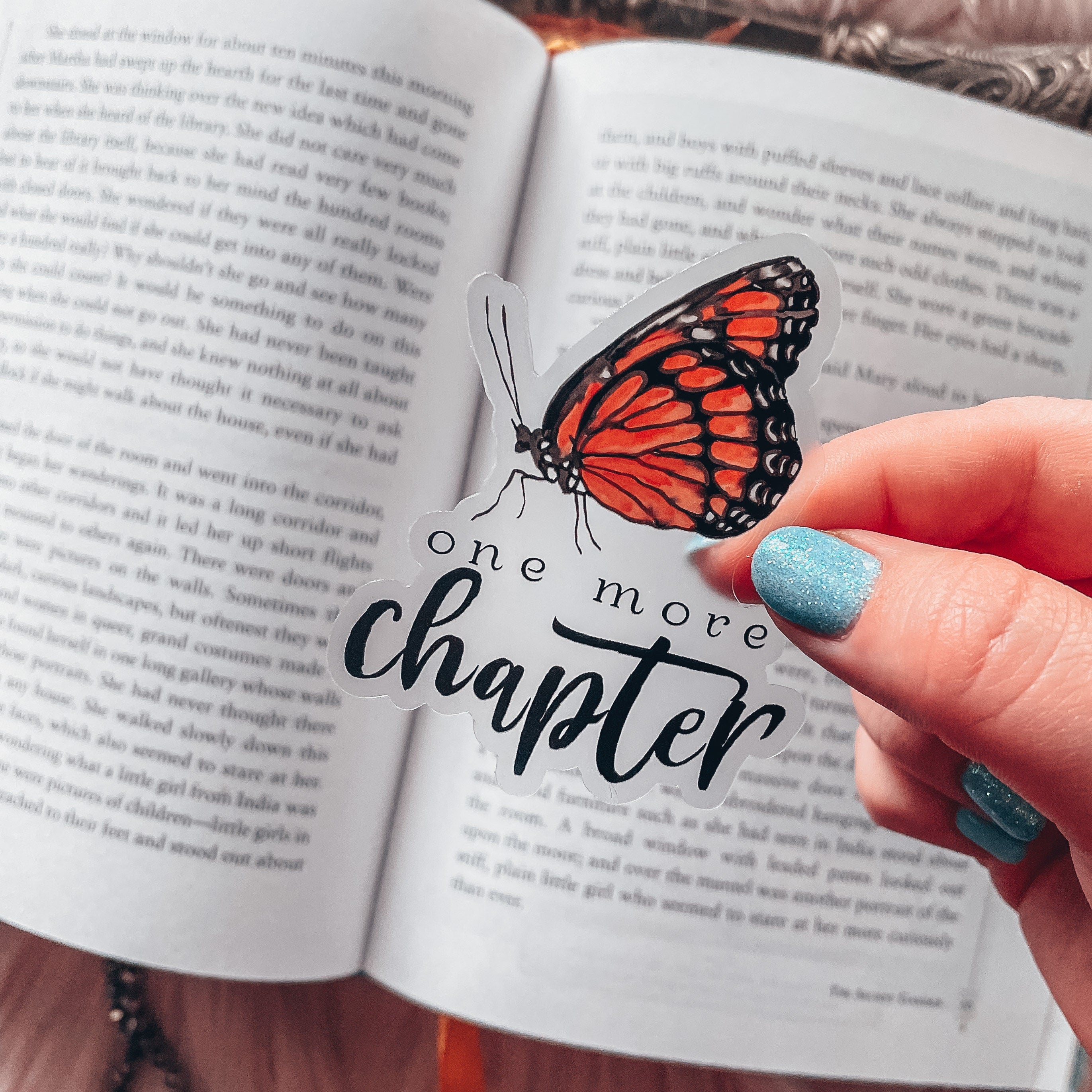 Clear Butterfly Vinyl Sticker – Mirkwood Scribes