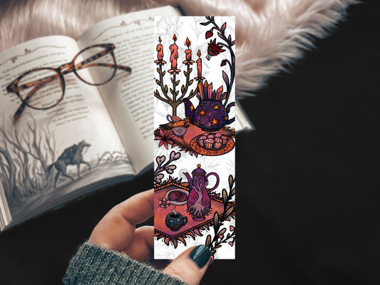 Fae Tea Party Bookmark